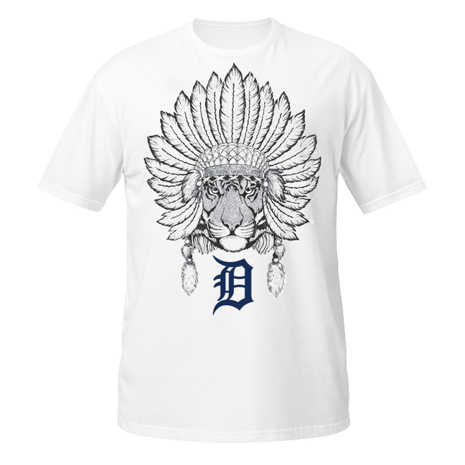 Tiger War Chief unisex t-shirt
