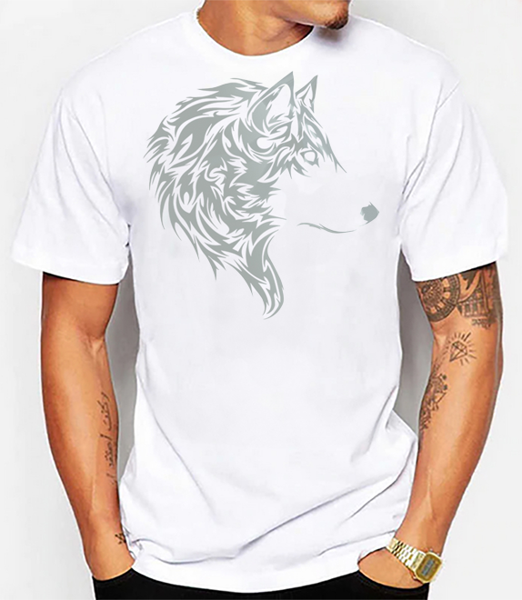 Tribal Wolf unisex t-shirt