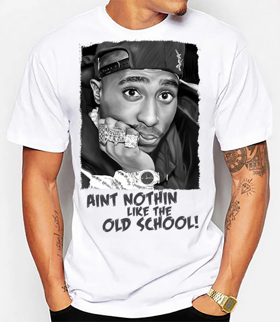 Old School 'Pac unisex t-shirt
